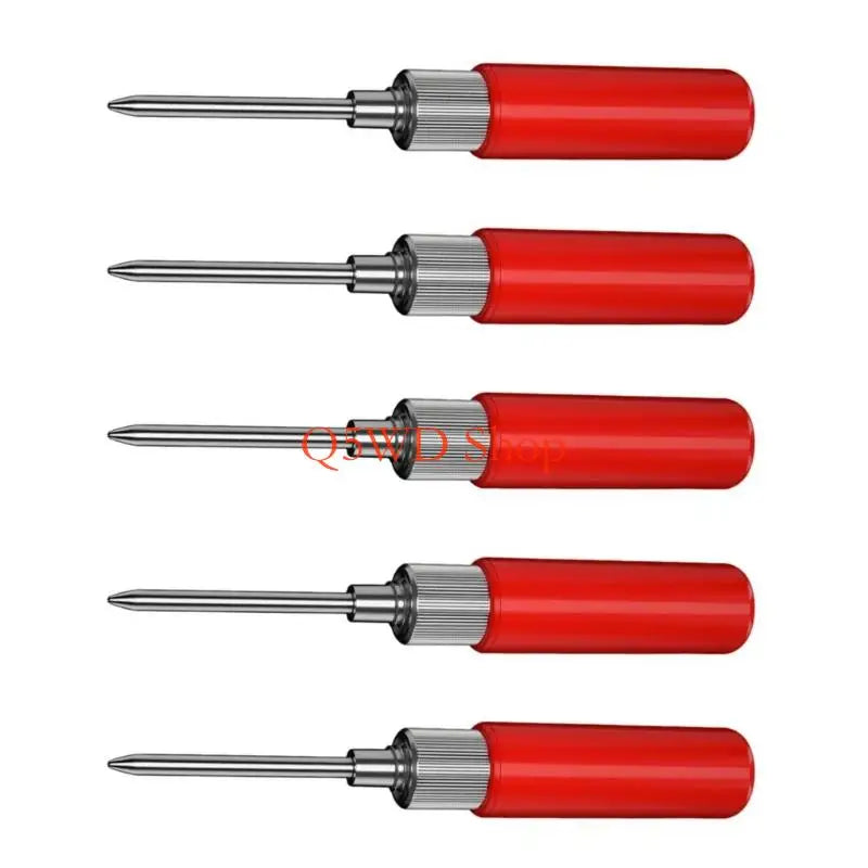 5-Pack Multimeter Test Probes – 2mm Tips, 4mm Banana Connectors Multimeter Test Probes Axl