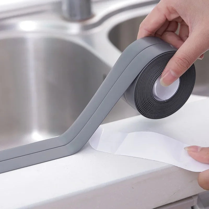 Waterproof Self-Adhesive PVC Sealant Tape – Kitchen & Bathroom Sealant Caulk Tape Axl