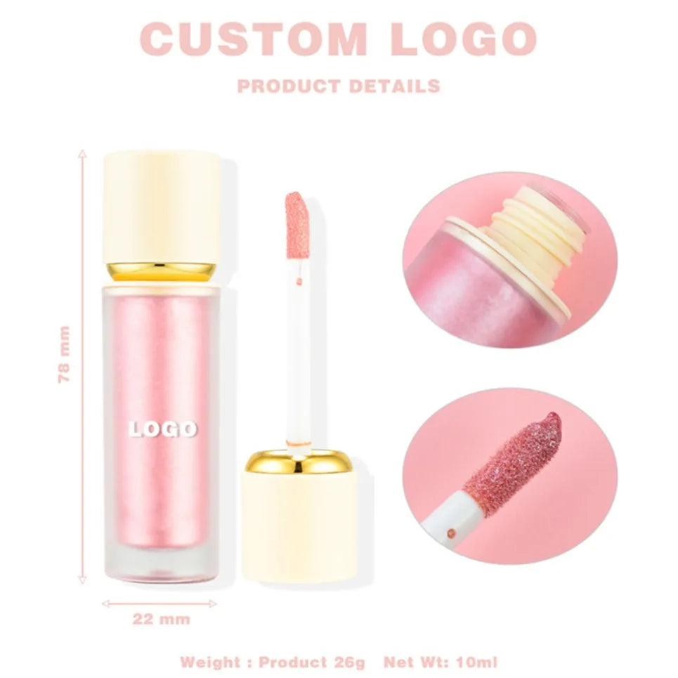 10ml Liquid Shimmer Highlighter – Vegan Private Label Wholesale Liquid Highlighter Axl