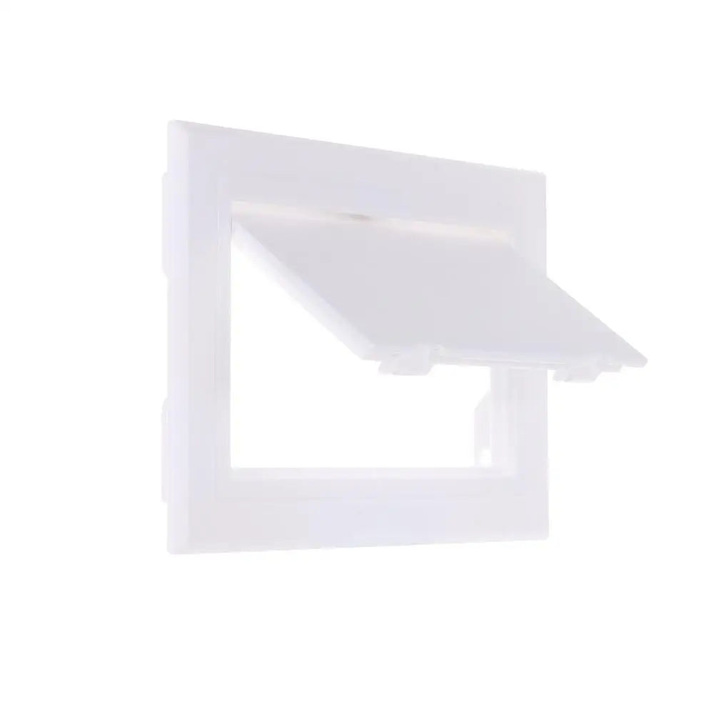 White Hinged Access Hatch Panel – ABS Plastic Wall & Ceiling Access Hatch Panel Axl 100x150mm