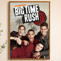 Big Time Rush Wall Poster – Peel-and-Stick HD PVC Band Art Music Band Poster Axl White03 40X50cmNoframe