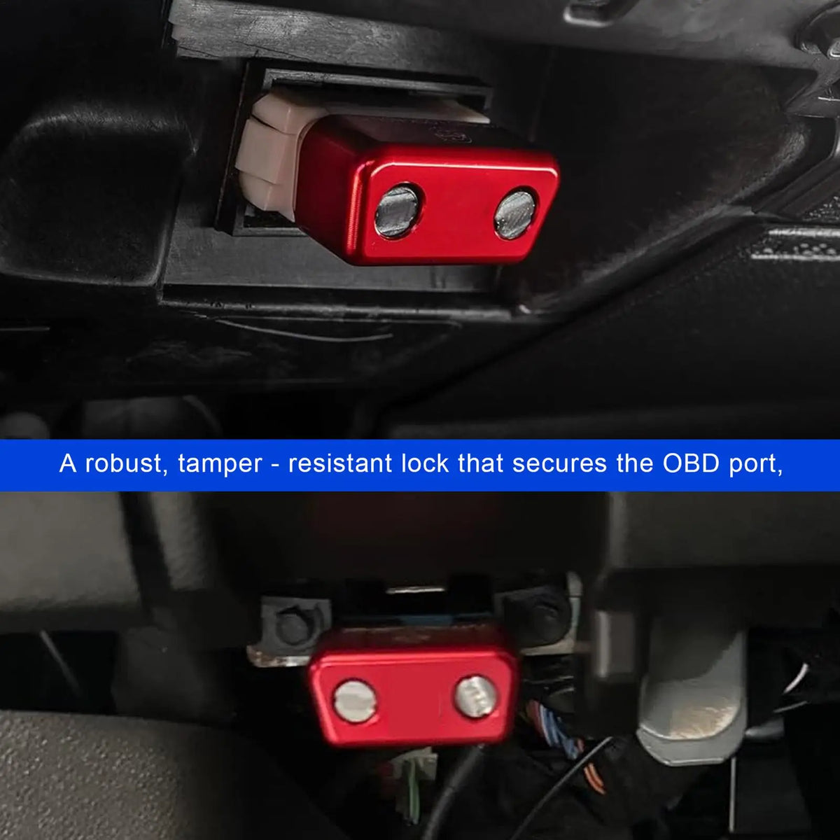 OBD Port Lock – Heavy Duty Anti-Theft Car OBD Blocker Car Security Lock Axl