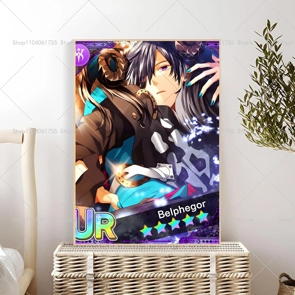 Self-Adhesive Waterproof Wall Poster – Bar & Room Art Sticker Wall Art Poster Axl z1 10x15cm No Frame
