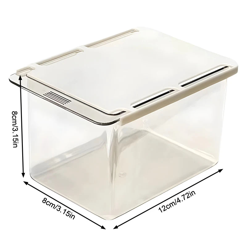 Transparent Pull-Out Drawer Storage Box for Bathroom Cabinet Bathroom Storage Box Axl Onesize