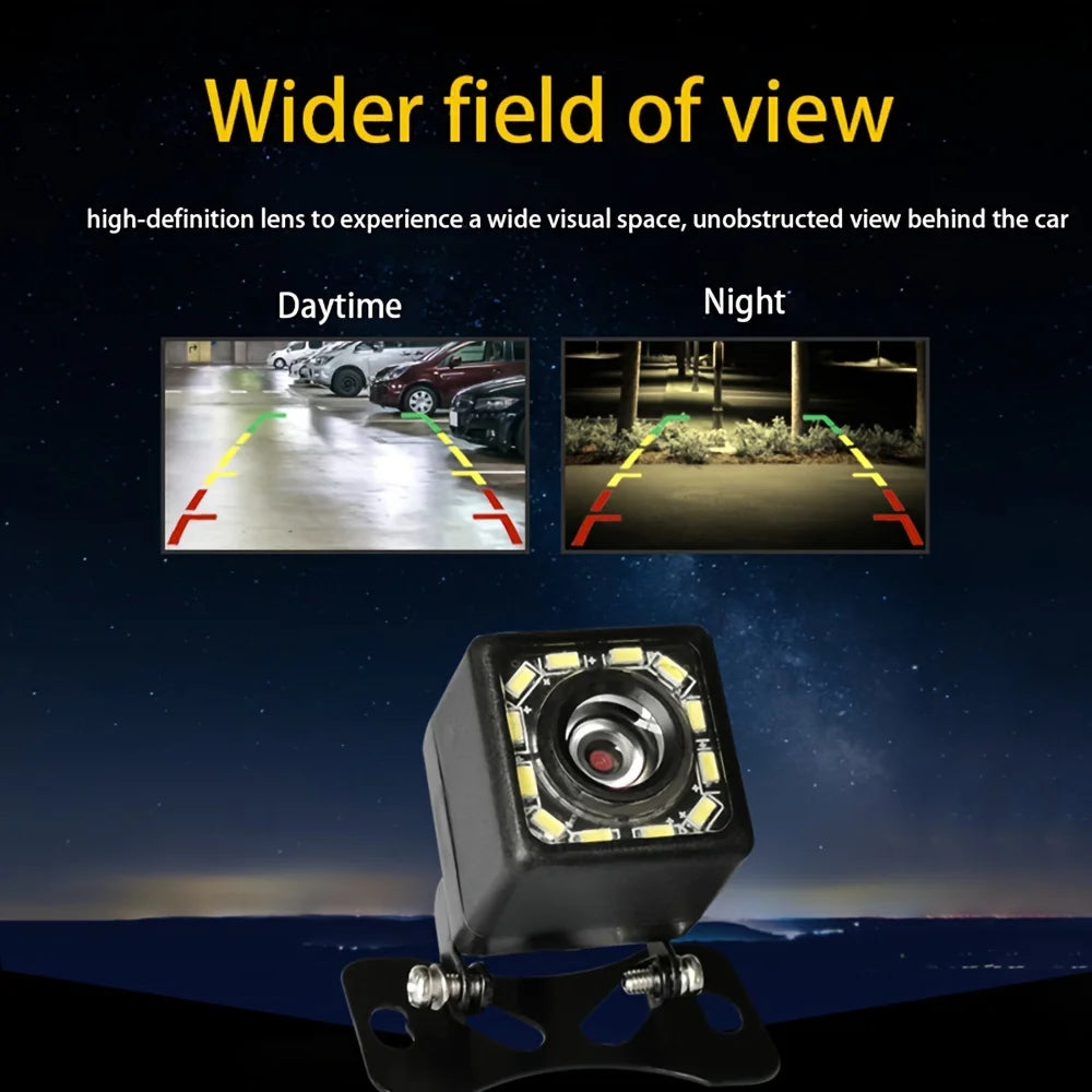 HD Night Vision Rear View Backup Camera – Wide Angle CCD Backup Parking Camera Axl