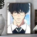 Lost In The Cloud Webtoon Wall Poster – Self-Adhesive Art Sticker Wall Art Poster Axl White19 30X40cmNoframe