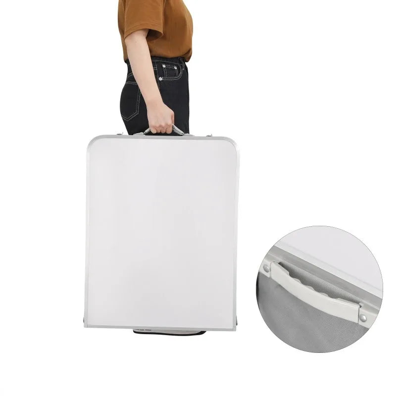 Folding Aluminum Camping Table with Storage Bag | Height Adjustable Folding Camping Table Axl