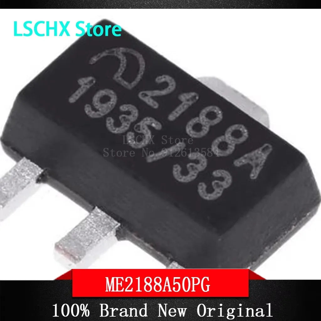 20pcs Voltage Regulator IC Chips – ME2188 ME6203 ME1117 ME6209 Voltage Regulator IC Axl ME6209A50M3G