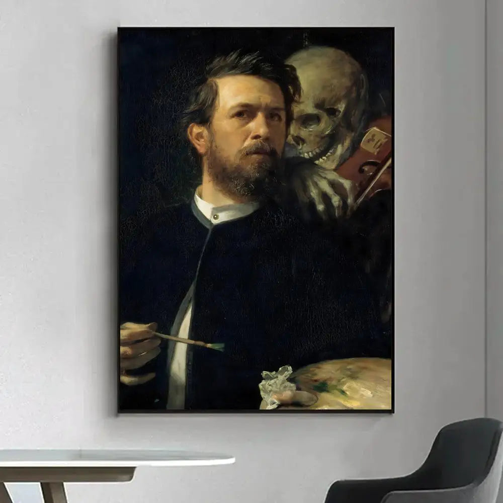 Caspar David Friedrich Art Poster – HD Waterproof Wall Decor Art Wall Poster Axl