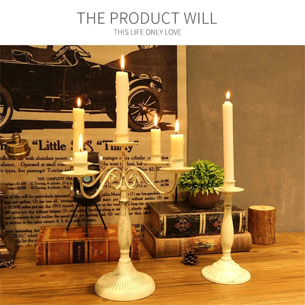 Modern European Candlestick Holder – Elegant Table Decor Candlestick Holder Axl