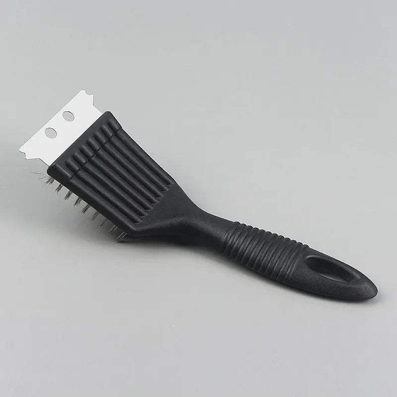 Steel Wire BBQ Grill Cleaning Brush – Heavy-Duty Scrubber BBQ Grill Brush Axl 8-inch pointed tail
