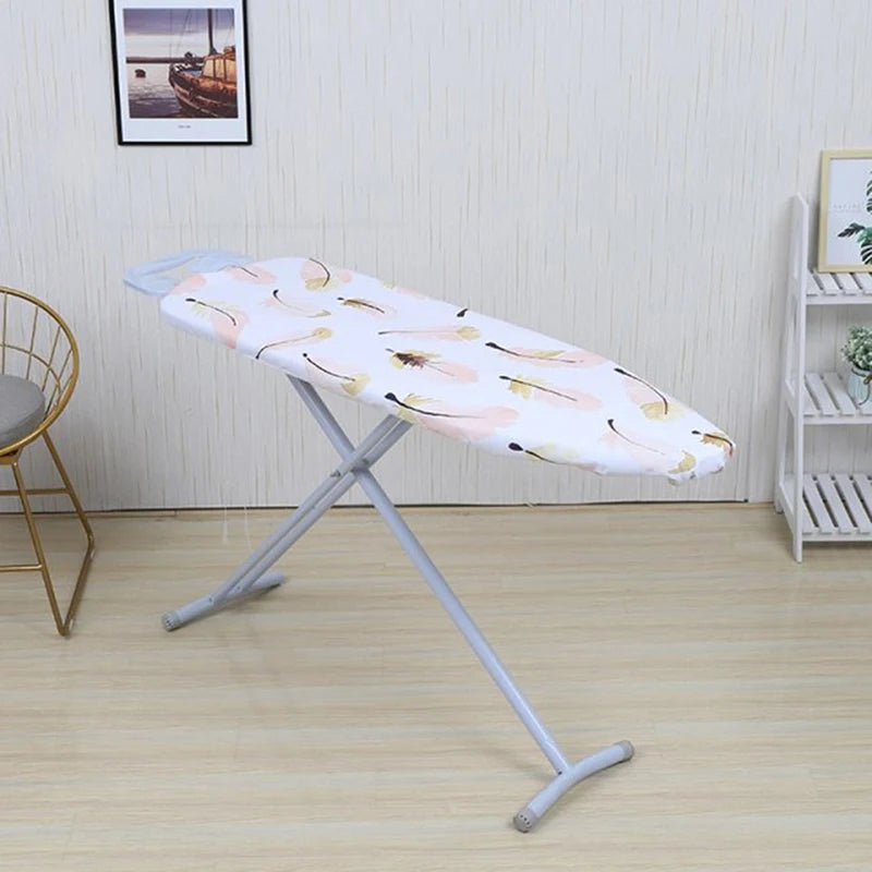 Printed Ironing Board Cover 140x50cm | Cotton Blend No-Slip Ironing Board Cover Axl