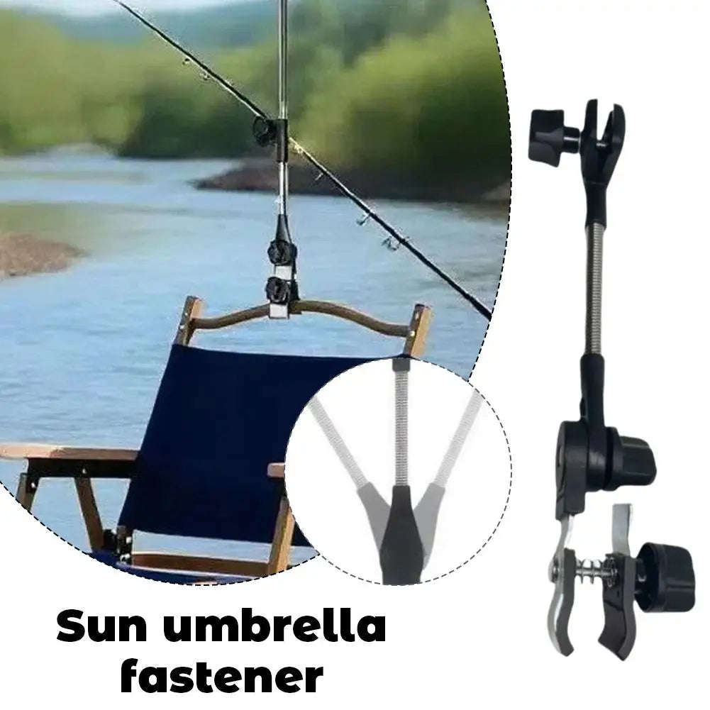 360° Chair Umbrella Holder – Adjustable Outdoor Fishing Mount Umbrella Chair Mount Axl