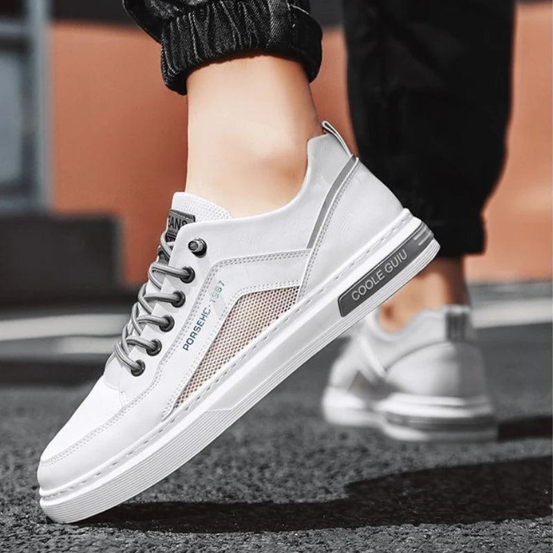 YBQJOO Men's Mesh Sneakers – Lightweight Breathable Casual Shoes Men's Casual Sneakers Axl