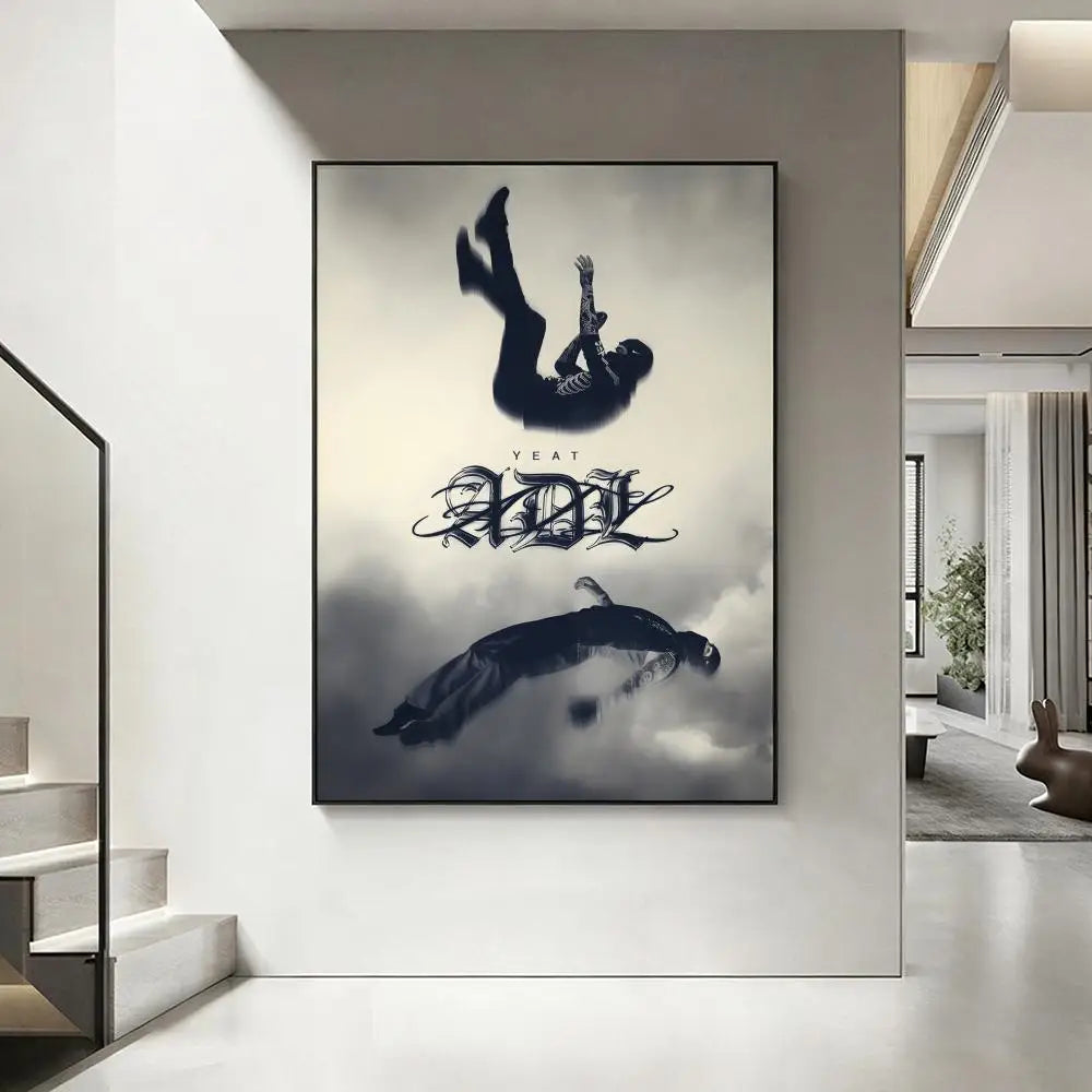 Yeat Rapper HD Poster – Aesthetic Wall Art Print | Home Decor Wall Art Poster Axl White7 15X20cmNoframe