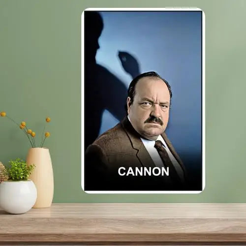 Cannon TV Show Metal Poster Sign – Vintage Retro Wall Décor Metal Wall Sign Axl aluminum sign aluminum 20x30cm