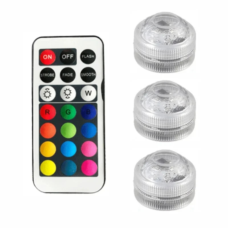 Solar Floating Pool Light – RGB LED 13-Color with Remote Solar Pool Light Axl 3 light 1 Remote