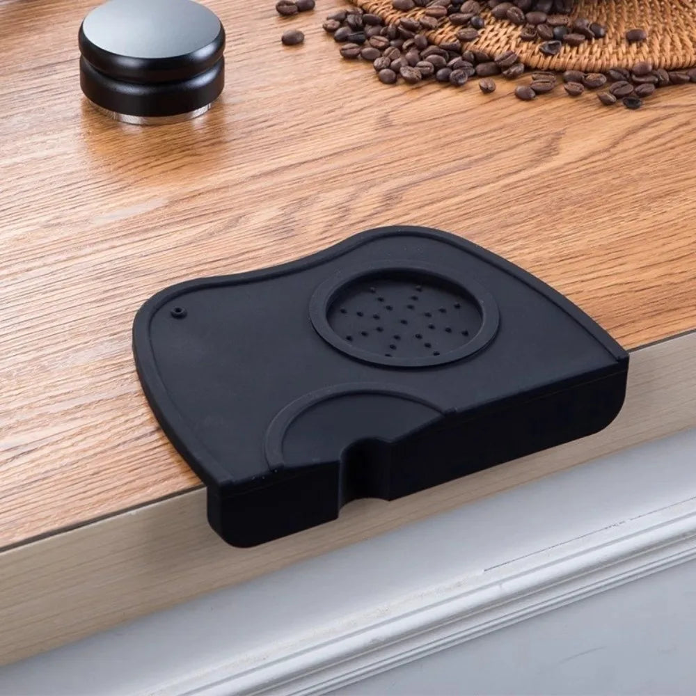 Silicone Espresso Tamper Mat Station – Non-Slip 51–58mm Holder Espresso Tamper Station Axl