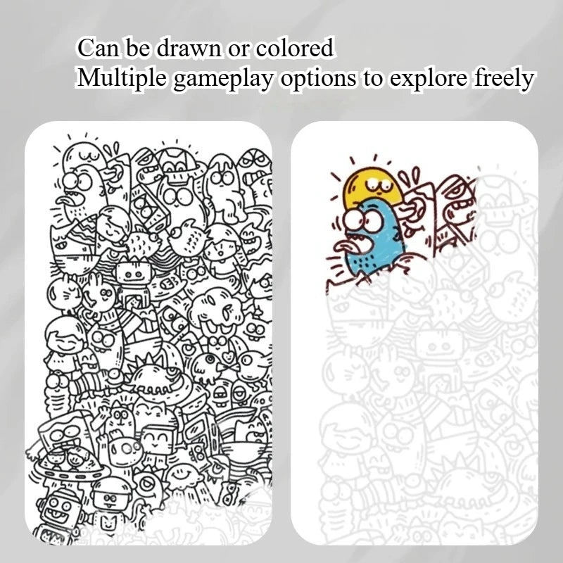 100-Page Line Art Tracing & Coloring Book for Artists Coloring Tracing Book Axl