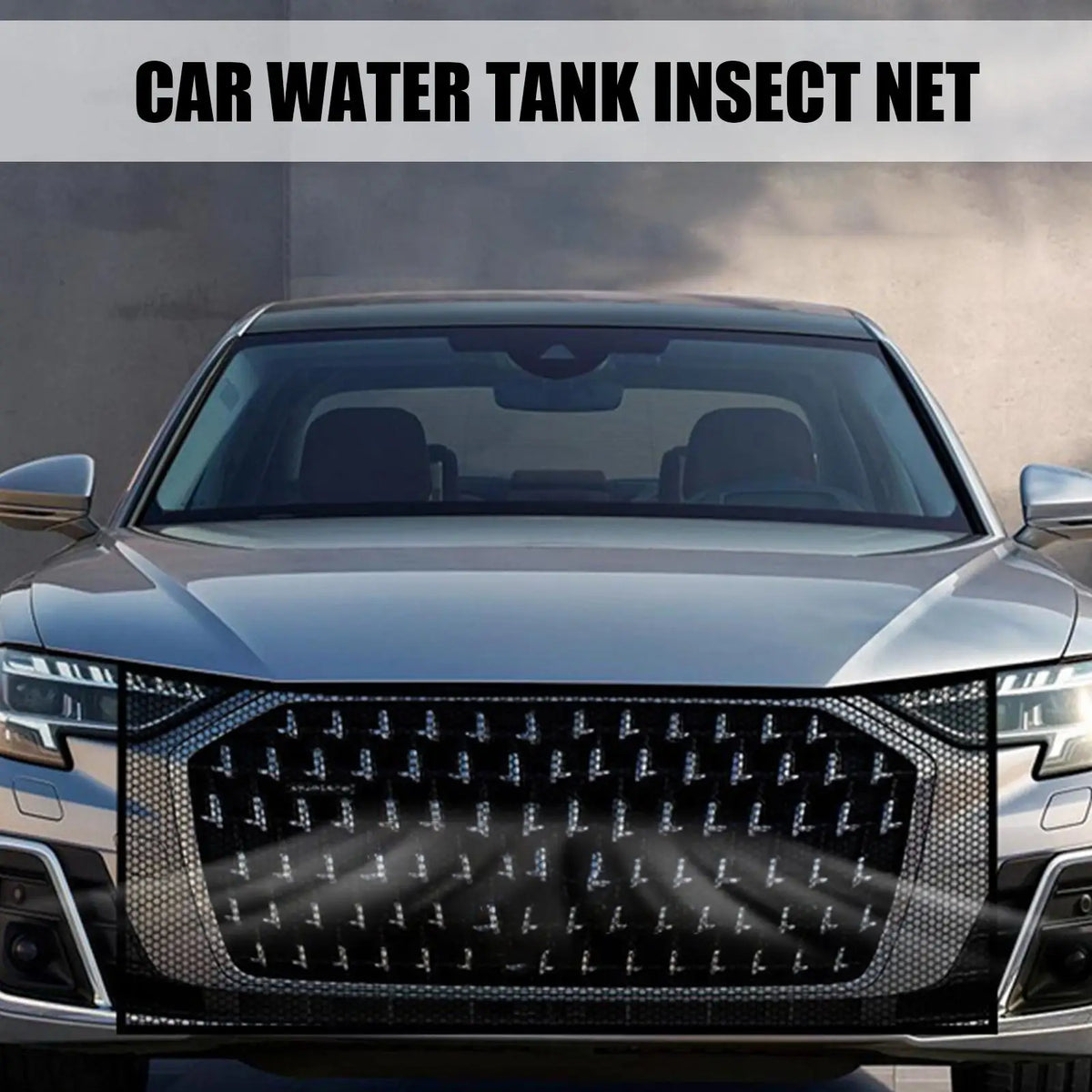 Universal Car Radiator Grill Mesh Net – Bug & Debris Guard Radiator Grill Mesh Axl