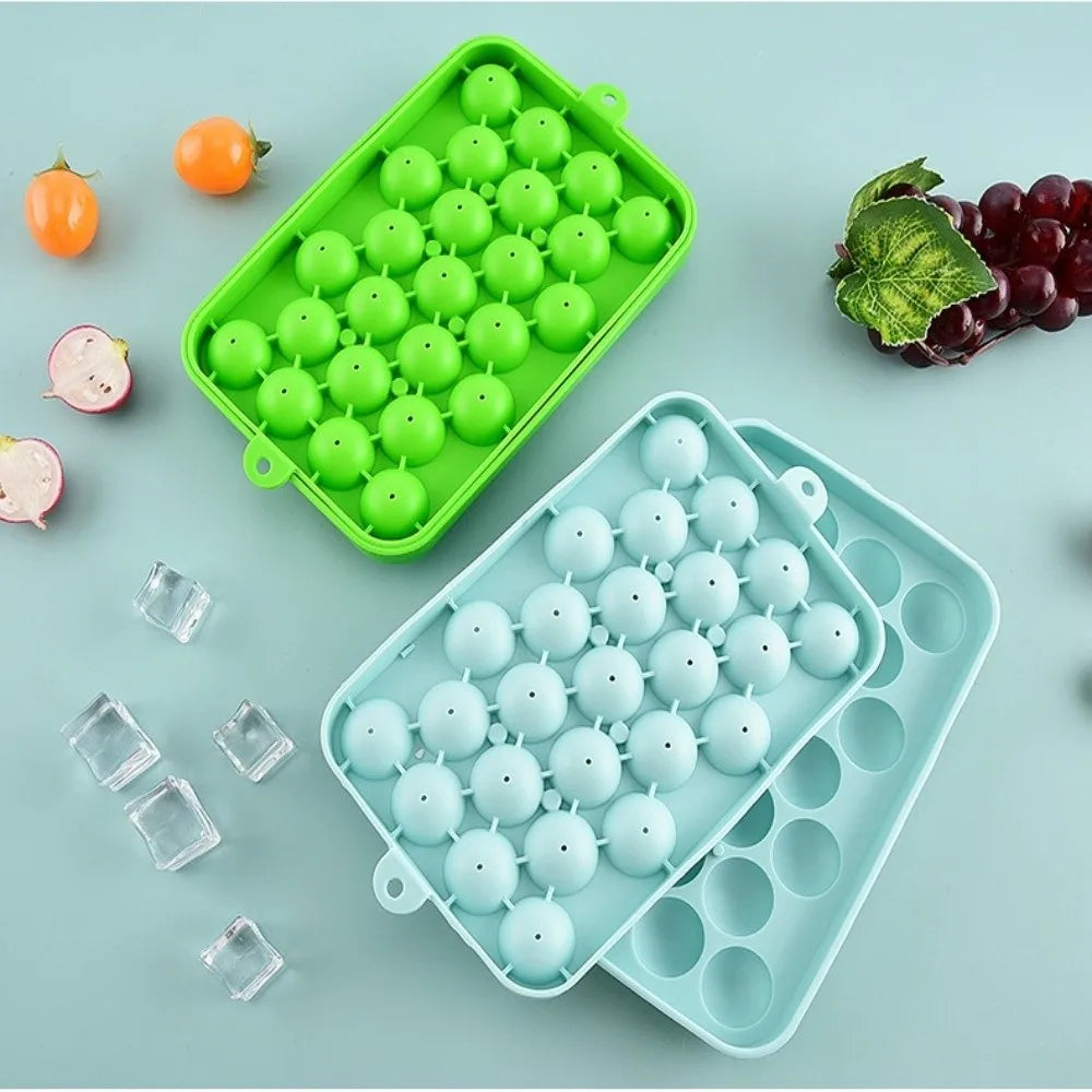 Grape Ball Silicone Mold – 25 Cavity Soap Candle & Ice Mold Silicone Craft Mold Axl