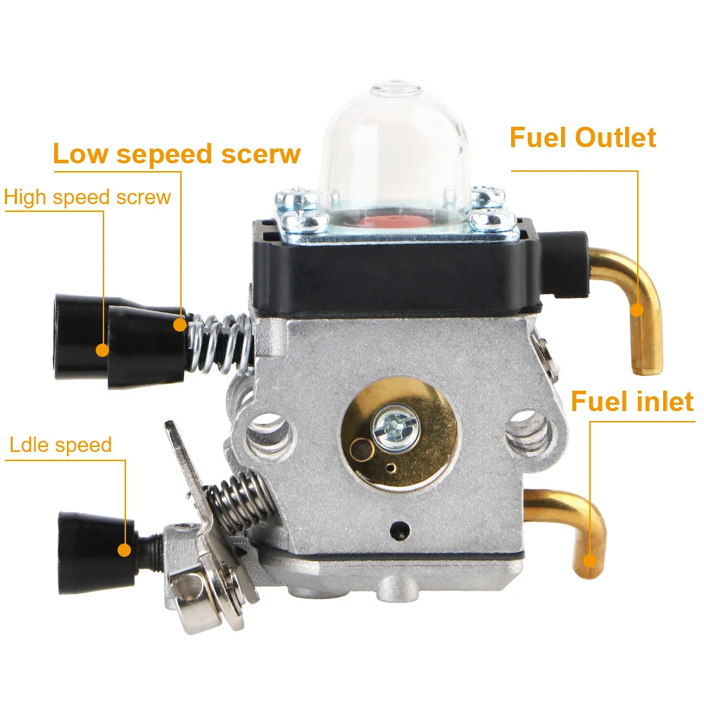 Carburetor for Stihl FS55 FS55R KM55 HL45 FS38 FS45 FS46 Replacement Carburetor Axl