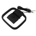 Indoor AM/FM Loop Antenna – 3-Pin Connector for Stereo Receivers Indoor Radio Antenna Axl 3 Pin