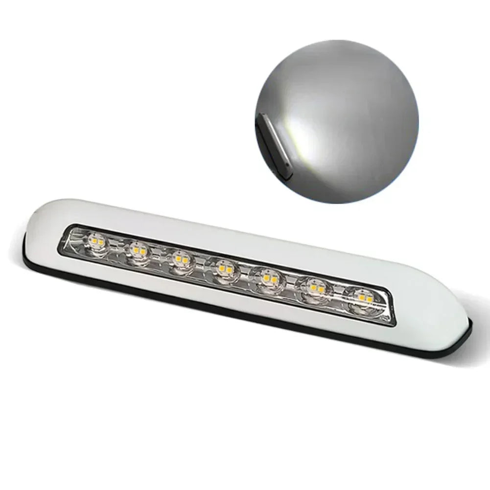 12V LED Awning Porch Light 8W – Waterproof RV Caravan Lamp RV Awning Light Axl white-A