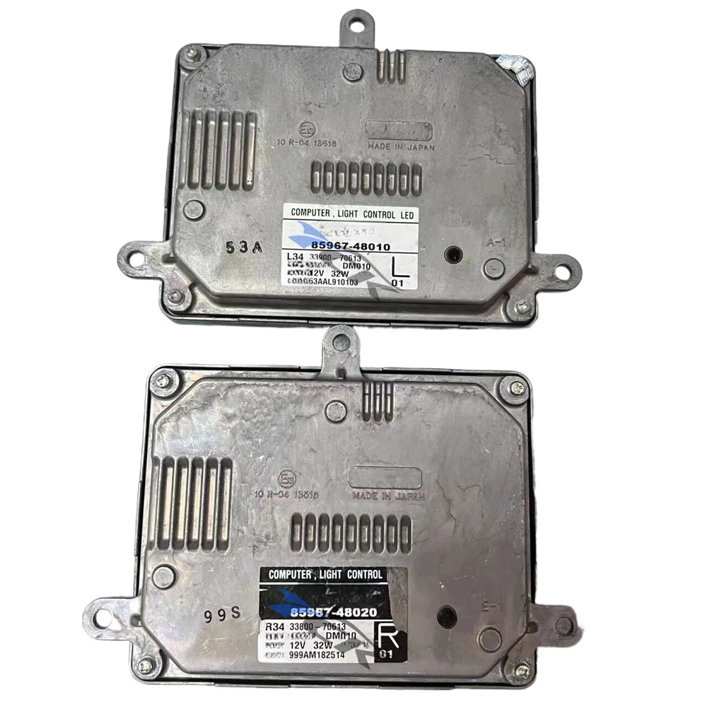 Lexus LED Headlight Control Module OEM 85967-48010 / 48020 Headlight Control Module Axl A pair