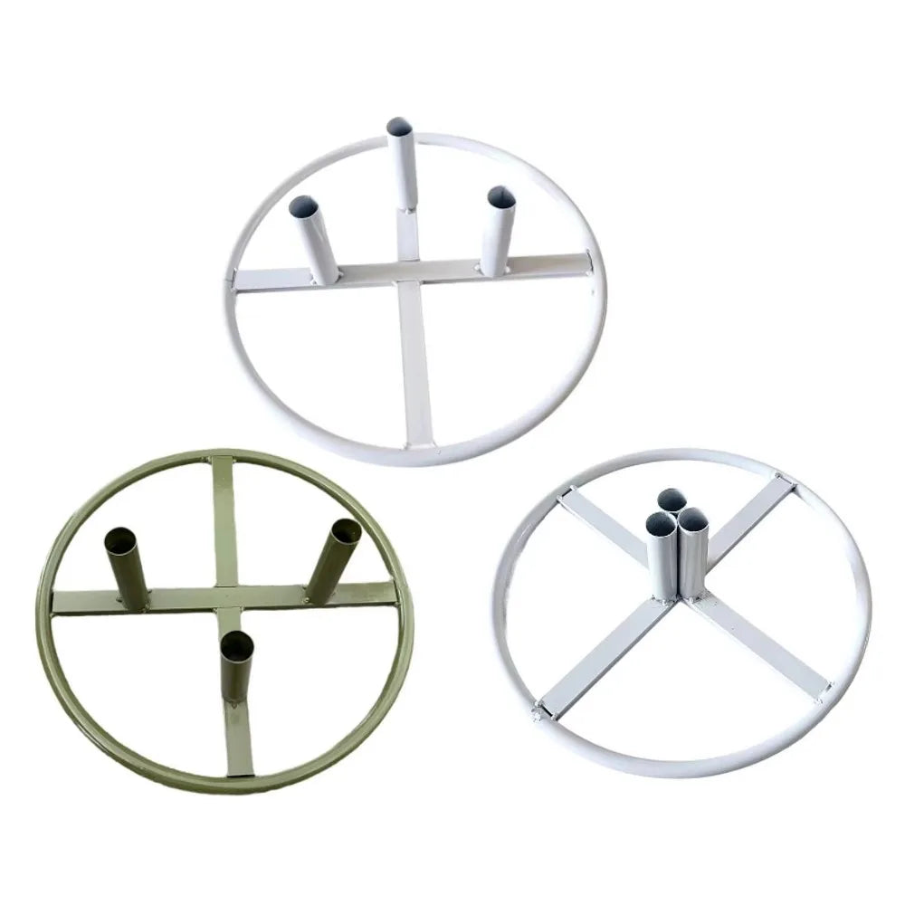 Metal Flower Pole Display Stand Base | Wedding & Home Decor Flower Display Stand Axl