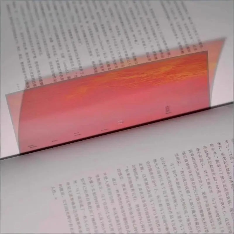 Acrylic Ocean Bookmark Clips Set of 7 – Seascape Book Clips Novelty Bookmarks Axl A5