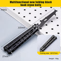 Foldable Tire Stone Remover & Cleaning Hook Tool Tire Cleaning Tool Axl Black