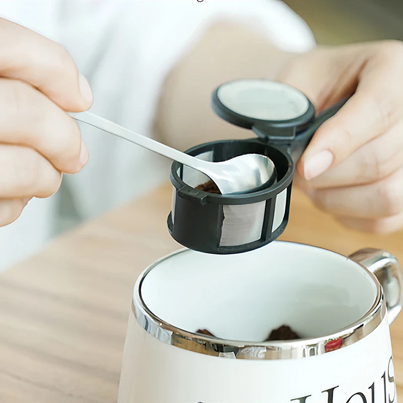 Reusable Tea Infuser Spoon – Loose Leaf & Coffee Strainer Tea Infuser Spoon Axl