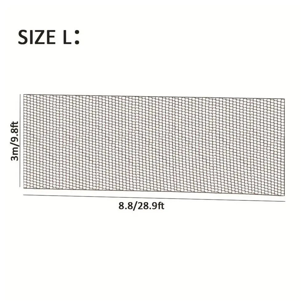 Weatherproof Ball Stop Netting – Nylon Multi-Sport Barrier Sports Barrier Netting Axl 3x8.8m