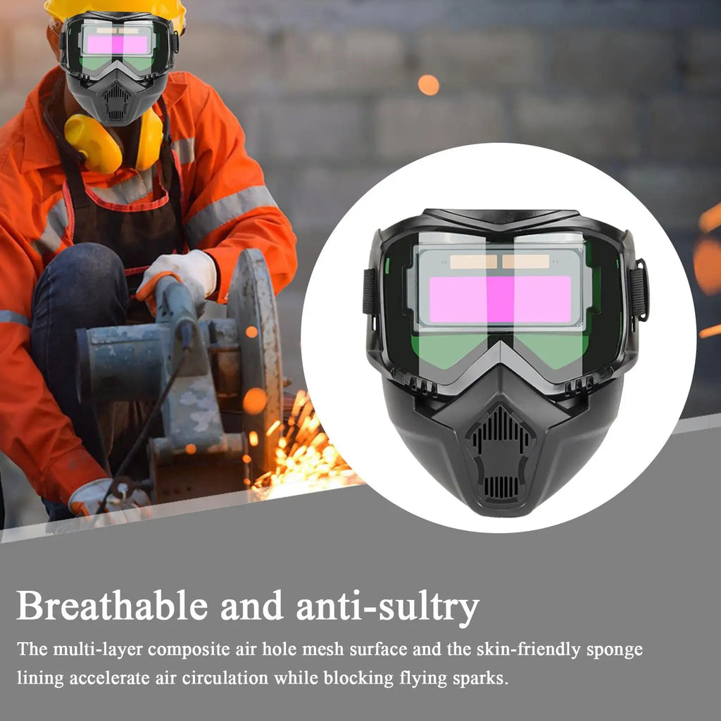 Auto-Darkening Welding Helmet – Anti-Impact Face Shield Welding Helmet Axl