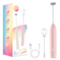 ONEKA Handheld Milk Frother – Electric Foam Maker & Whisk Handheld Milk Frother Axl Pink
