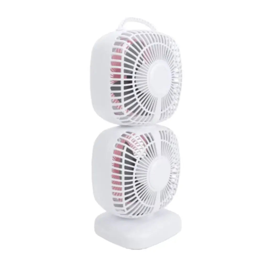 Mini Double-Layer Wireless Air Circulation Fan – 350° Rotation Desk Air Circulation Fan Axl
