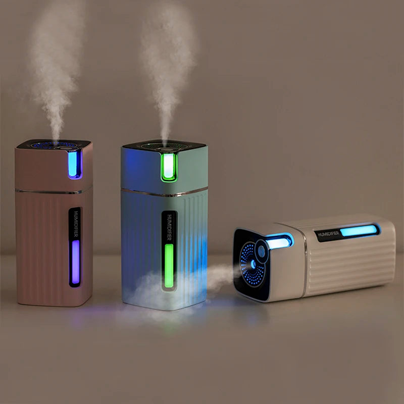 Ultrasonic Cool Mist Humidifier & Aroma Diffuser – 7 LED Colors Ultrasonic Humidifier Axl