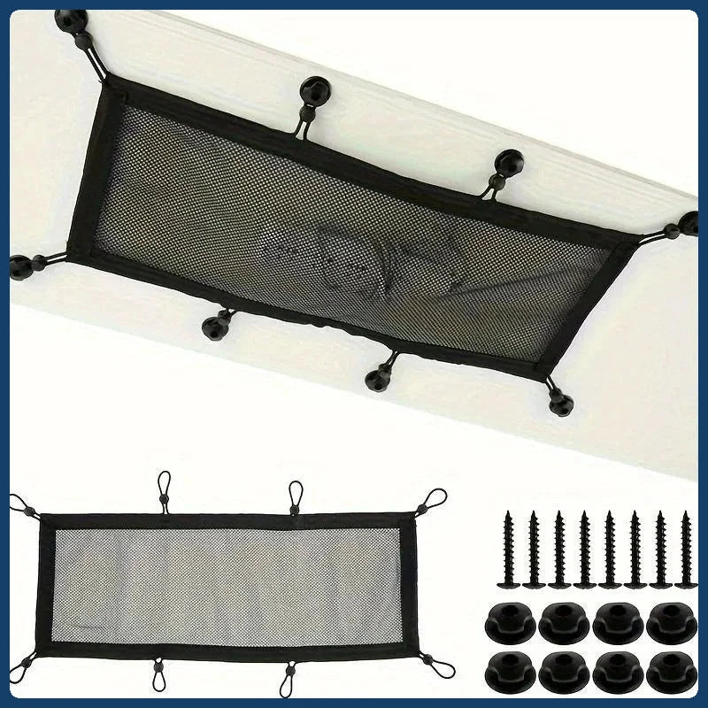 Under Desk Cable Management Net – 8-Hole Wire Mesh Organizer Cable Management Net Axl