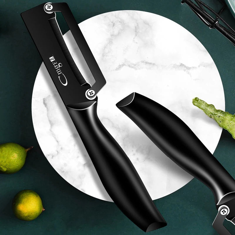 PLYS All-Steel Paring Knife – Stainless Steel Fruit Peeler Paring Knife Axl