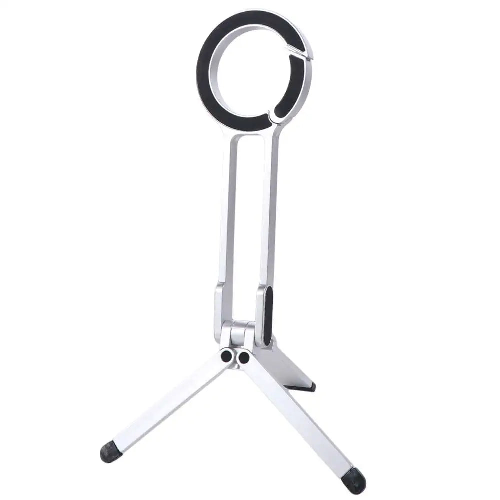 Foldable Magnetic Phone Tripod Carabiner – Adjustable Vlog Stand Phone Tripod Stand Axl
