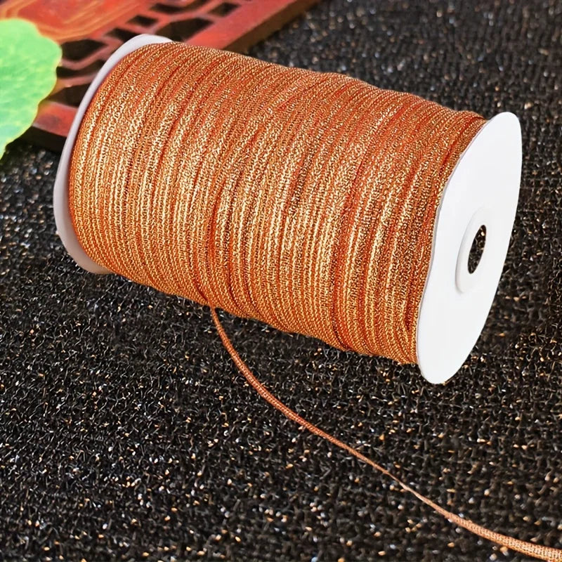 Shiny 1" Polyester Ribbon for Crafts, Sewing & Gift Wrapping Craft Ribbon Axl Orange Red 18.29 Meter