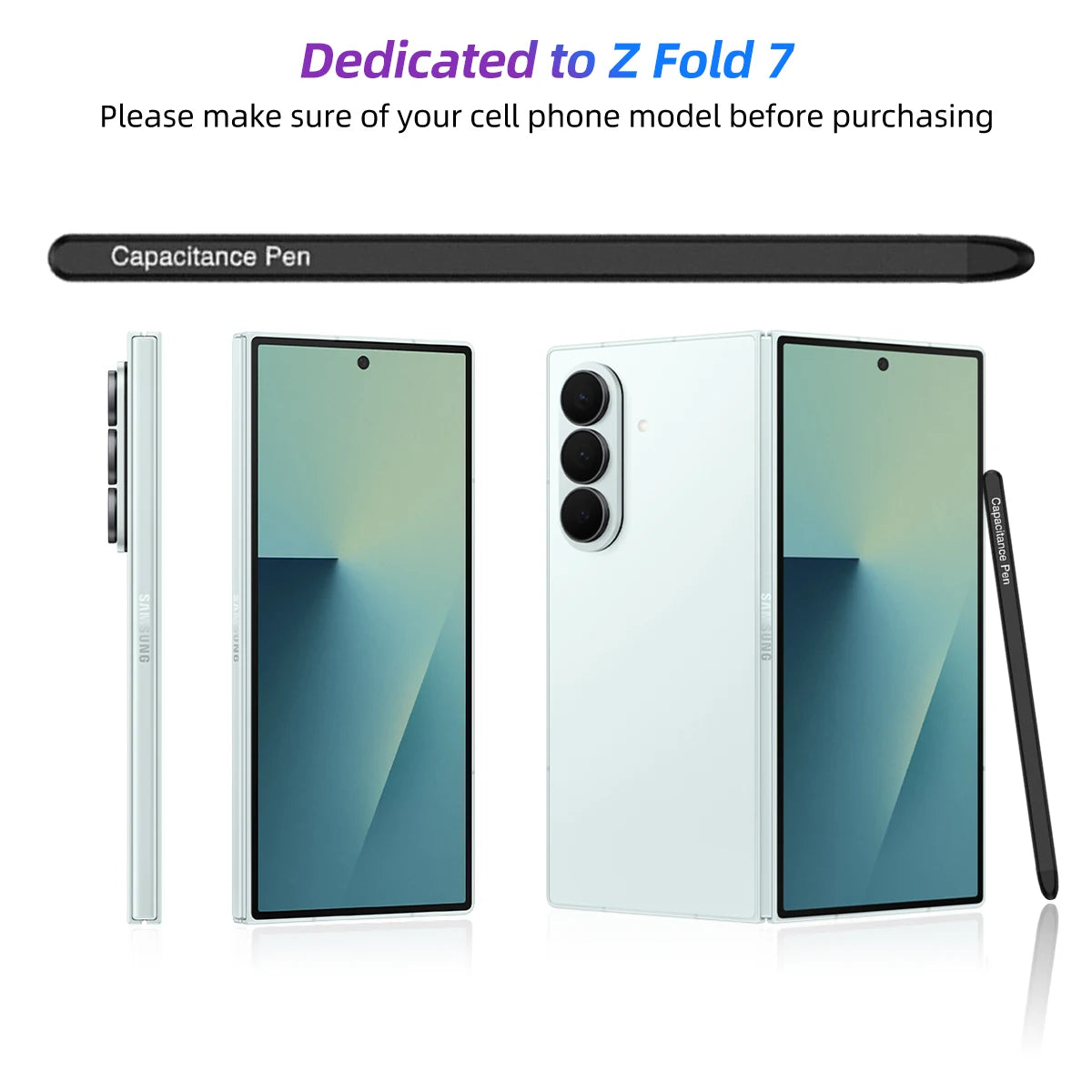 Samsung Galaxy Z Fold 7 EMR Stylus Pen with Pen Slot EMR Stylus Pen Axl
