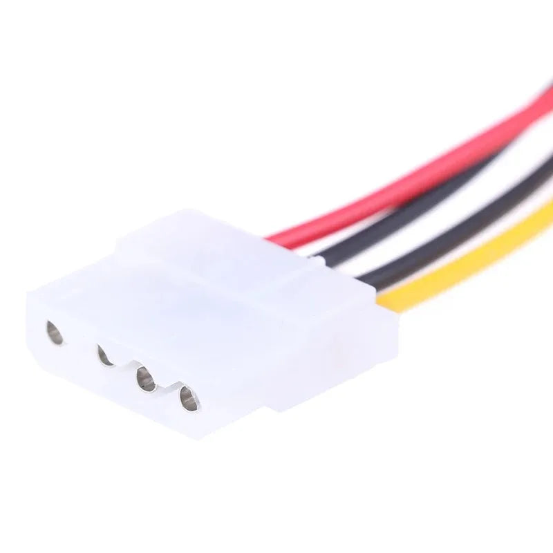 4-Pin Molex IDE to 15-Pin SATA Power Adapter Cable for PC HDD SATA Power Adapter Axl