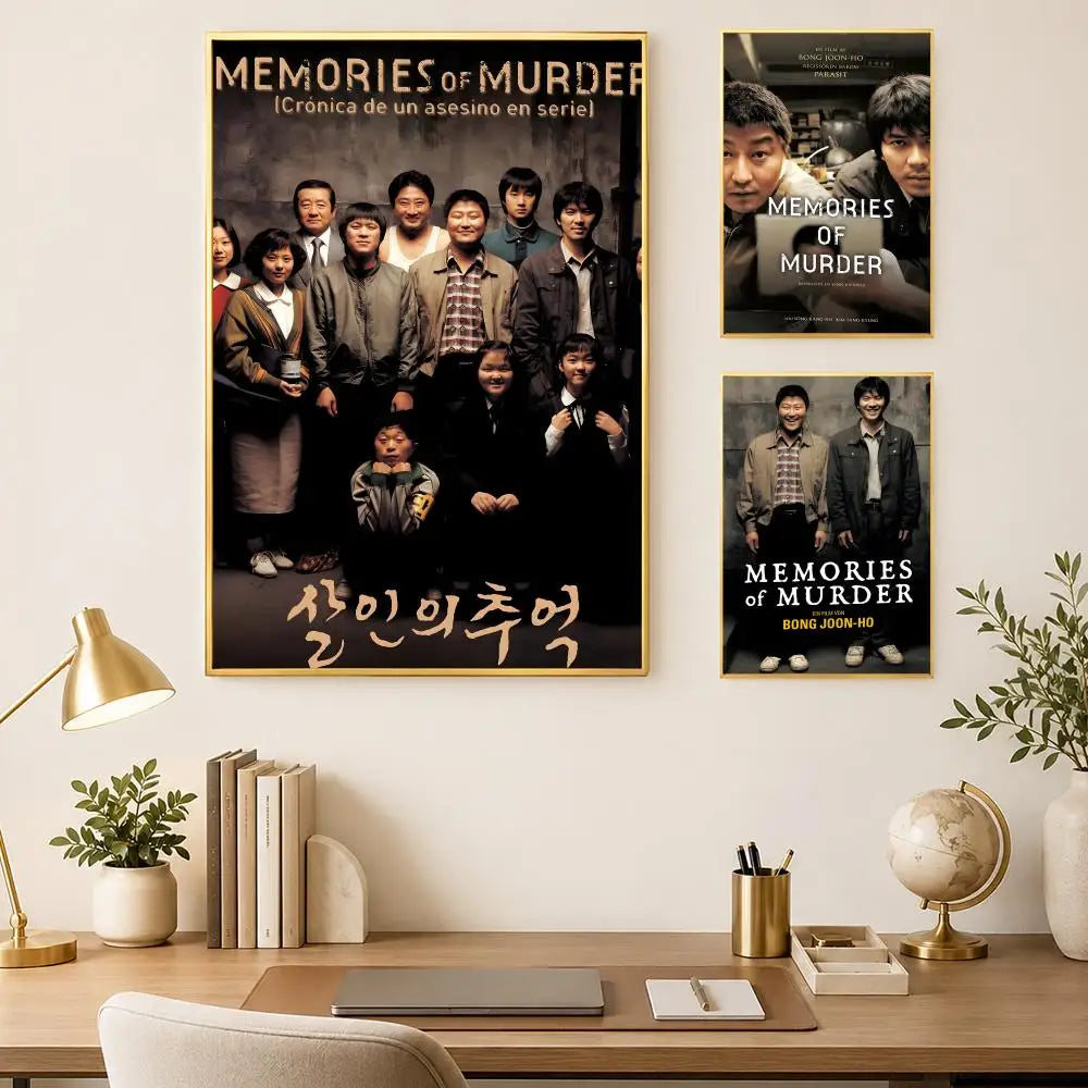 Memories of Murder Movie Poster – HD Self-Stick PVC Wall Art Movie Wall Poster Axl