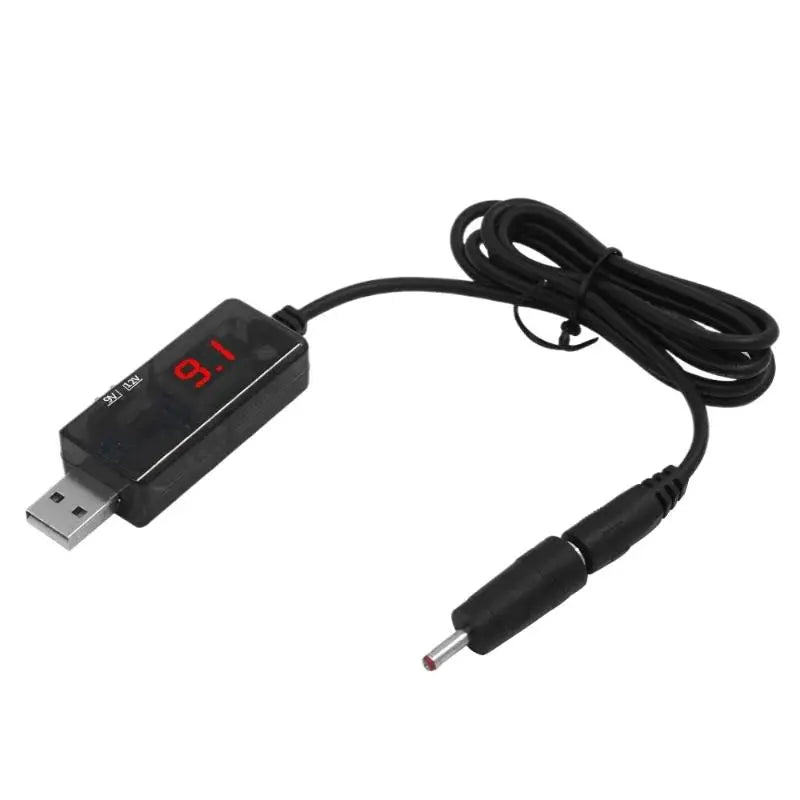 USB Boost Converter DC 5V to 9V/12V Step-Up Power Cable DC Boost Converter Cable Axl A