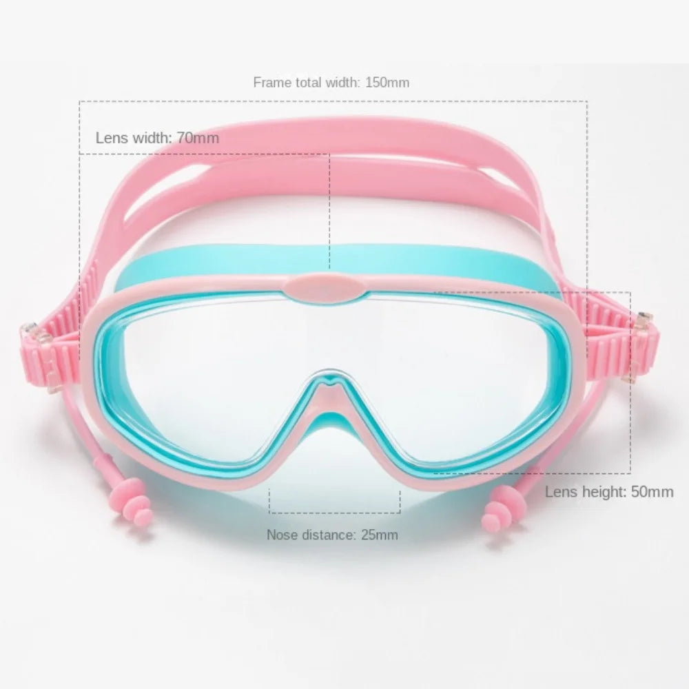 Wide Frame Anti-Fog Swimming Goggles – UV Protection Adults Swimming Goggles Axl