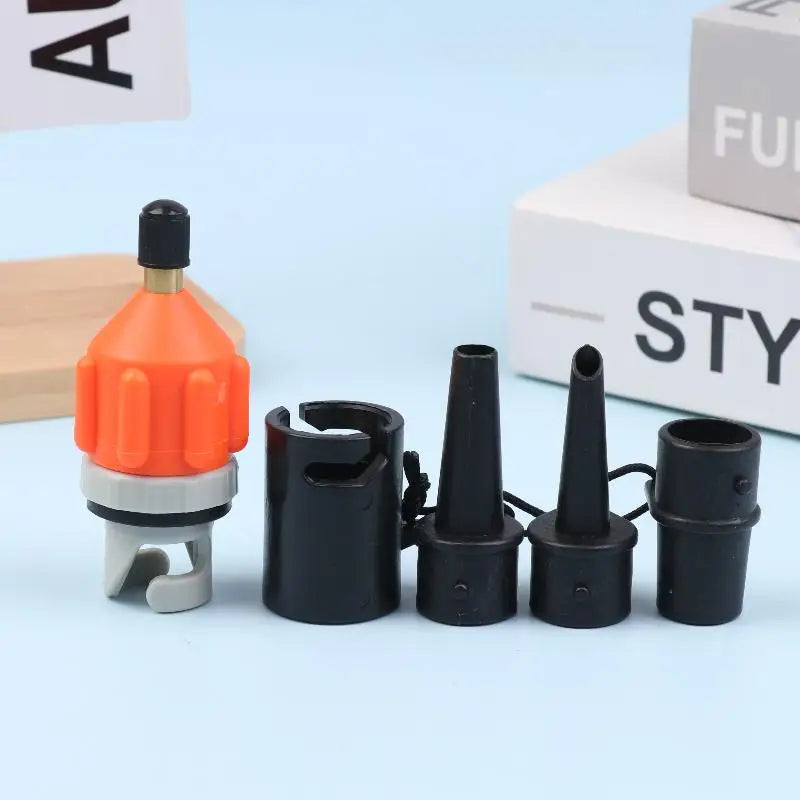 SUP Board Air Valve Adapter Kit – Kayak Inflatable Pump Connector Pump Valve Adapter Kit Axl