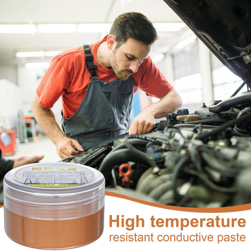30g Conductive Copper Grease – High Temp Electrical Contact Grease Electrical Contact Grease Axl