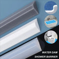 Collapsible Silicone Shower Water Dam – Wet & Dry Barrier Shower Water Dam Axl Black-150cm